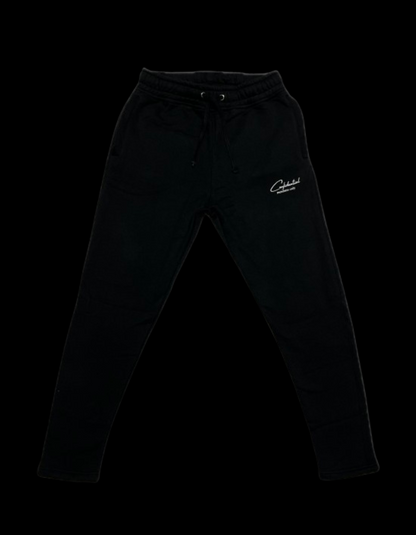 Confidential Members Only Black Sweatpants