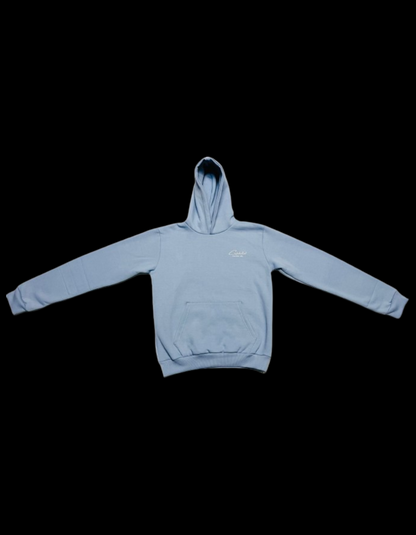 Confidential Members Only Baby Blue Hoodie