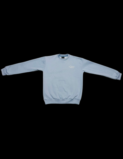 Confidential Members Only Baby Blue Crewneck