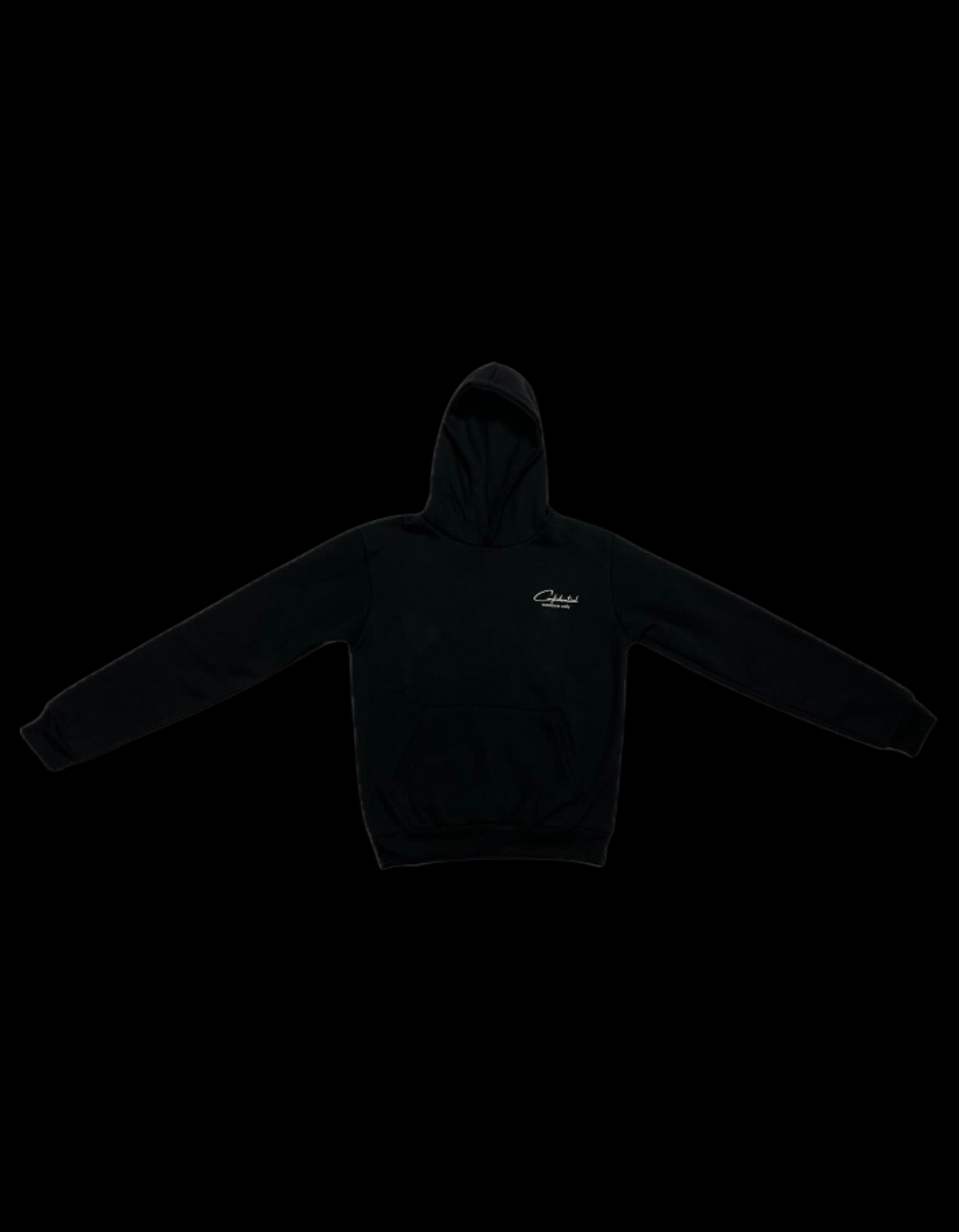 Confidential Members Only Black Hoodie